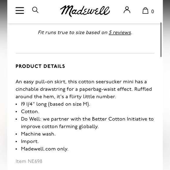 Pull-On Ruffle Tiered Mini Skirt in Gingham Seerseeker - Picture 4 of 4